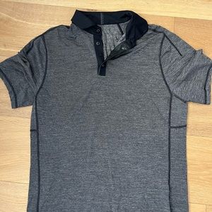 Mens lulu lemon polo size large